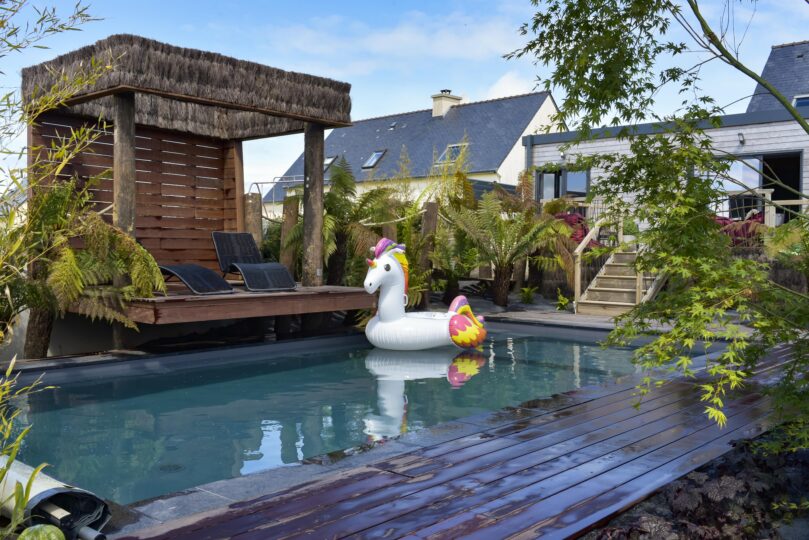 Savenn - Aménagement d'une terrasse paradisiaque