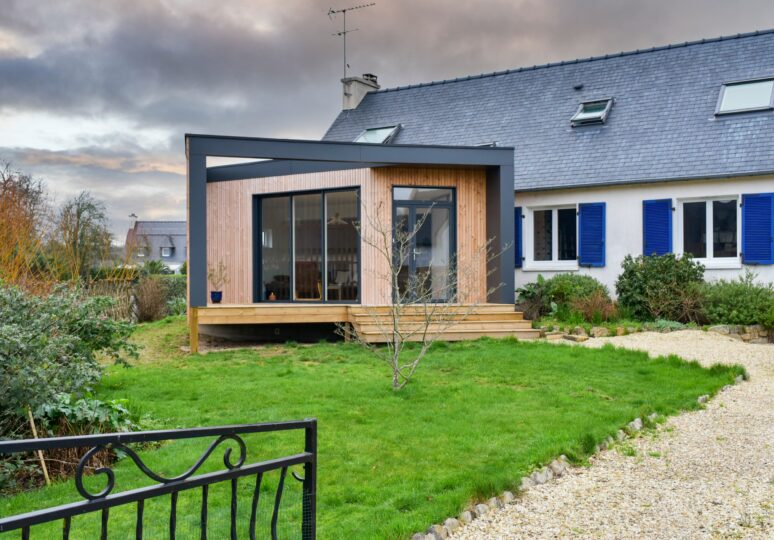 Savenn - Extension en bois à Saint-Renan - Après