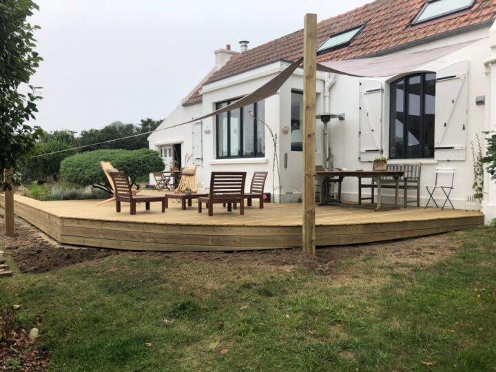 Savenn - Terrasse en arrondie